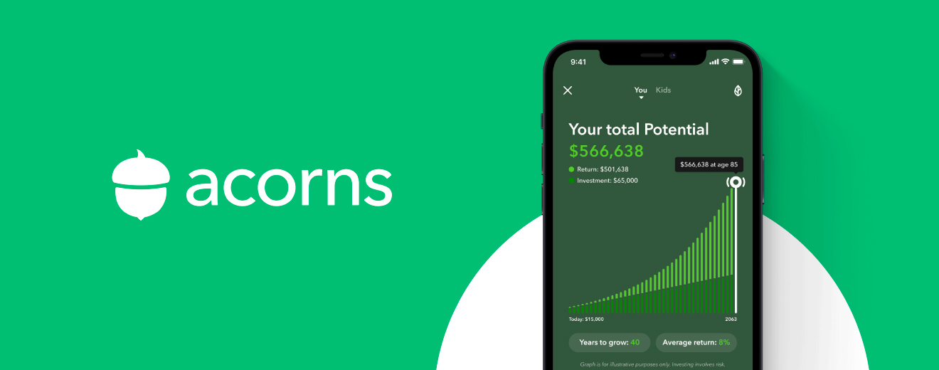 Acorns banner