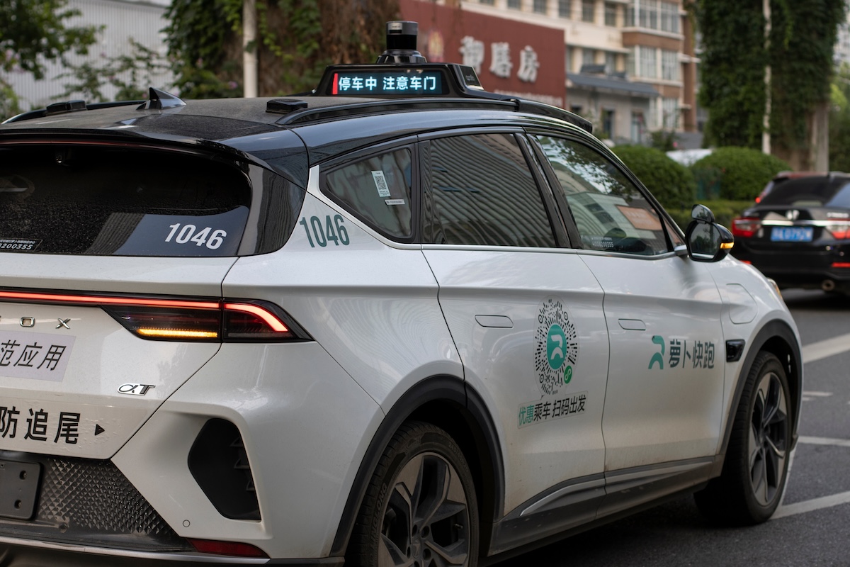 Chinese self-driving cars