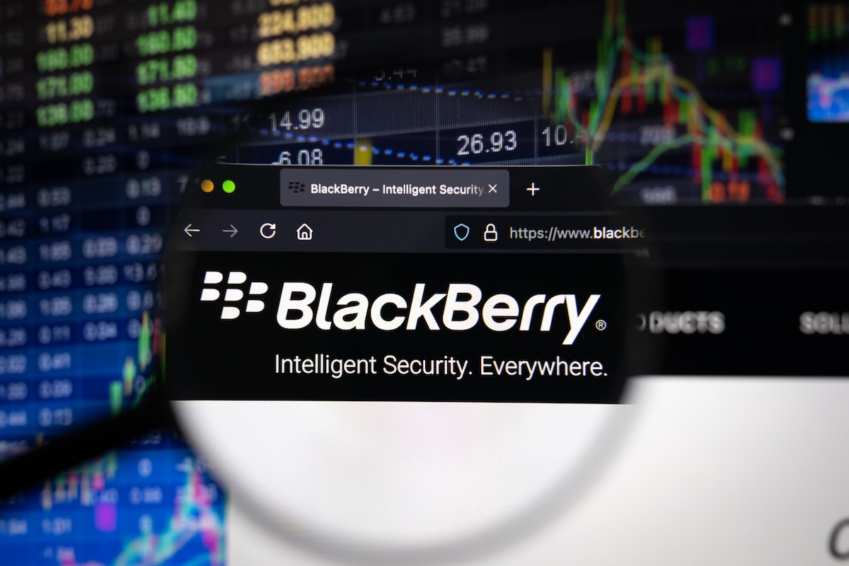 Blackberry stock